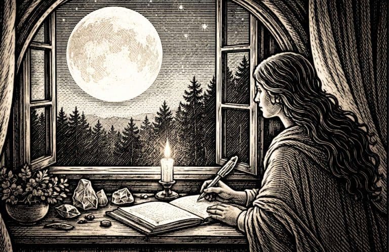 איך הירח יכול להיות מורה ותומך בתהליכים פנימיים. טקס ירח, ירח מלא, חיבור למחזוריות