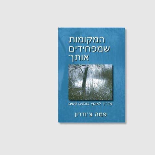 המקומות שמפחידים אותך - ספר של פמה צ'ודרון